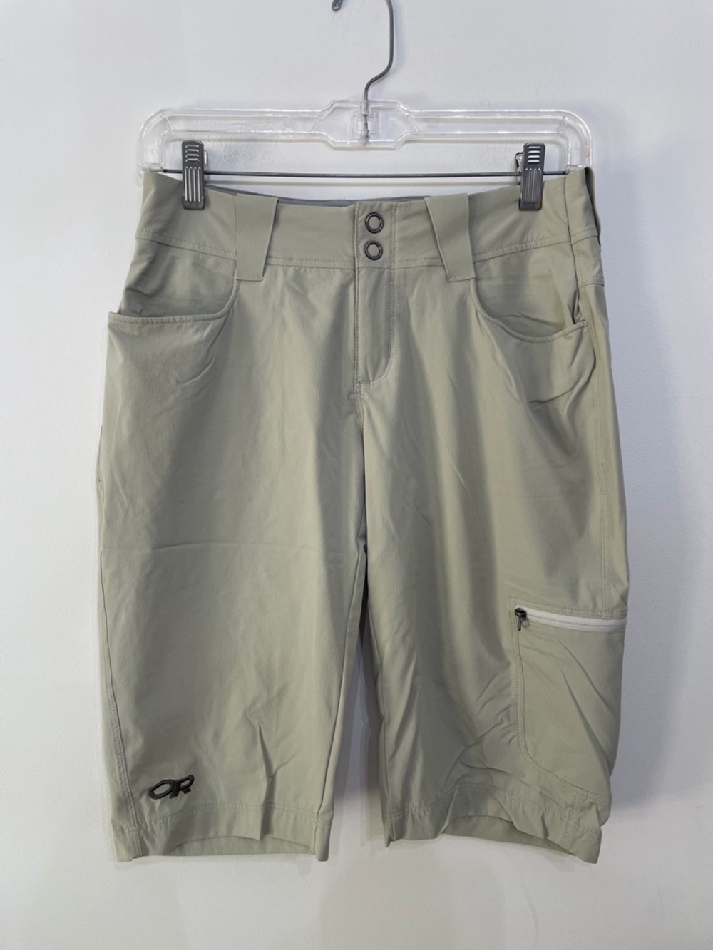 Outdoor Research Ferrosi Bermuda Shorts Cargo Outdoor Camp Hike Khaki Women’s 4